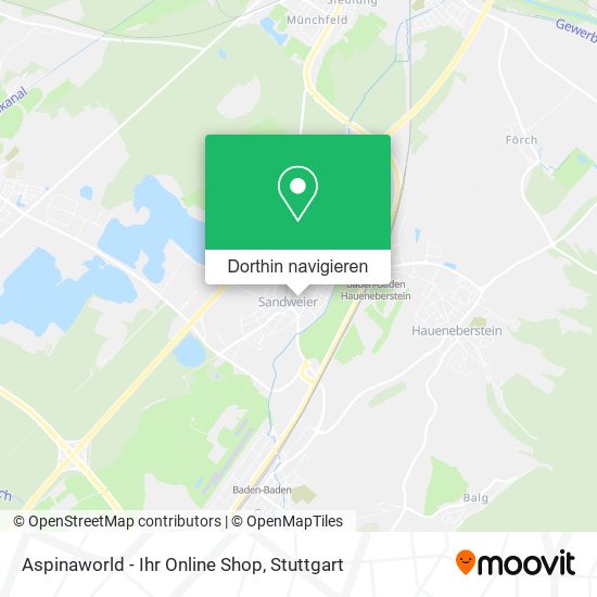 Aspinaworld - Ihr Online Shop Karte