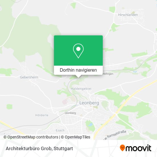 Architekturbüro Grob Karte