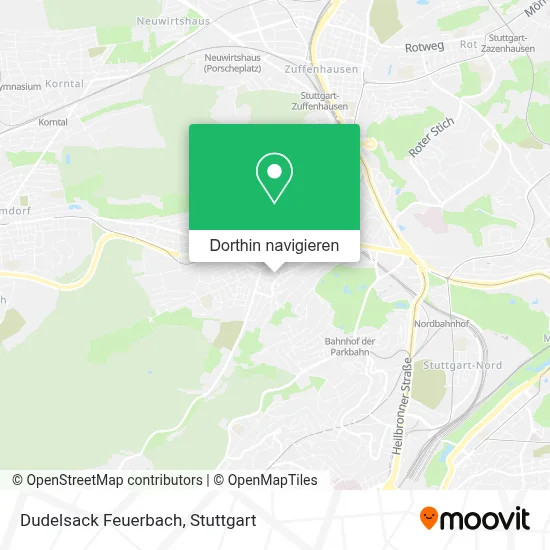 Dudelsack Feuerbach Karte