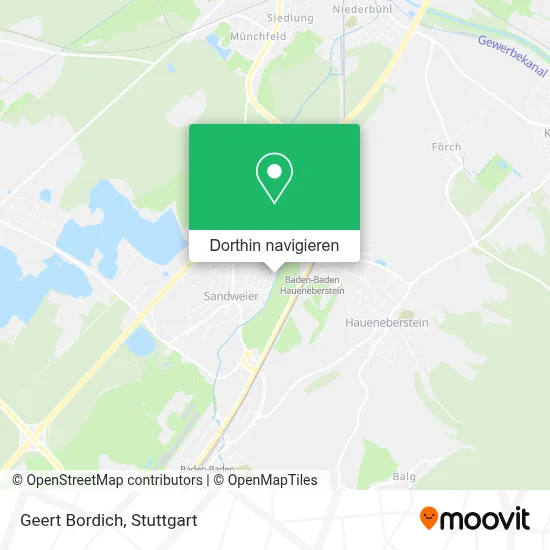 Geert Bordich Karte