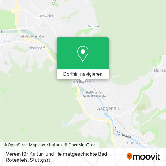 Verein für Kultur- und Heimatgeschichte Bad Rotenfels Karte