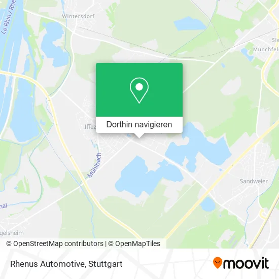 Rhenus Automotive Karte