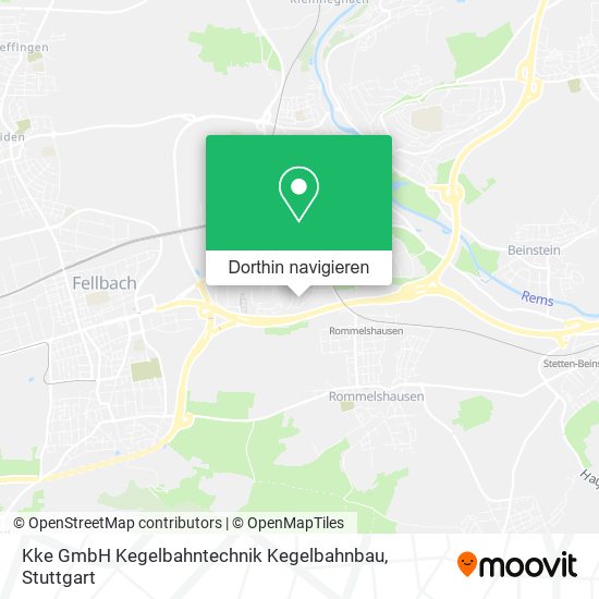 Kke GmbH Kegelbahntechnik Kegelbahnbau Karte