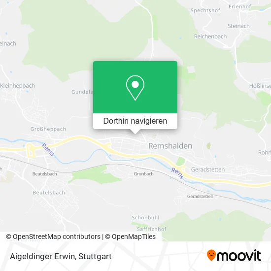 Aigeldinger Erwin Karte