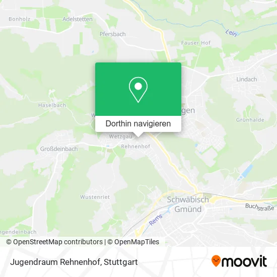 Jugendraum Rehnenhof Karte