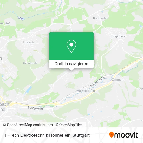 H-Tech Elektrotechnik Hohnerlein Karte