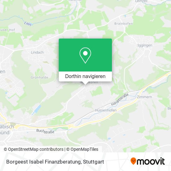 Borgeest Isabel Finanzberatung Karte