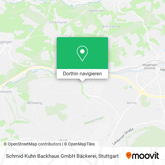 Schmid-Kuhn Backhaus GmbH Bäckerei Karte
