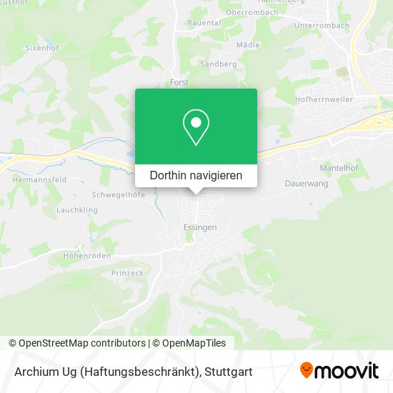 Archium Ug (Haftungsbeschränkt) Karte