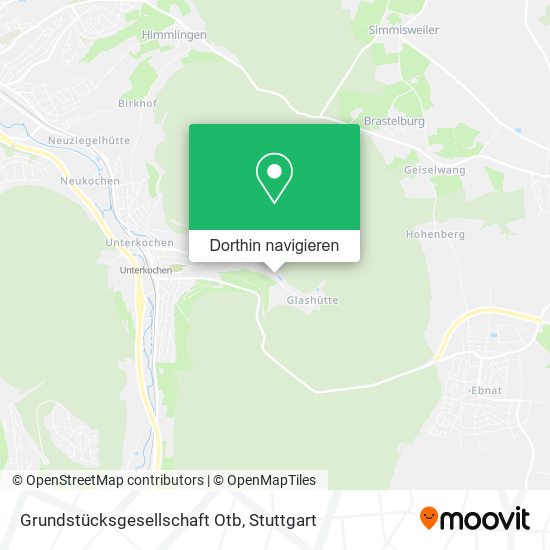 Grundstücksgesellschaft Otb Karte