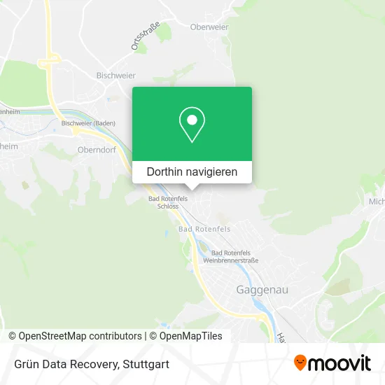 Grün Data Recovery Karte