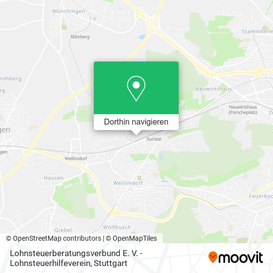 Lohnsteuerberatungsverbund E. V. -Lohnsteuerhilfeverein Karte