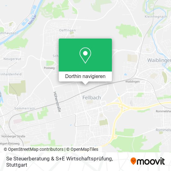 Se Steuerberatung & S+E Wirtschaftsprüfung Karte