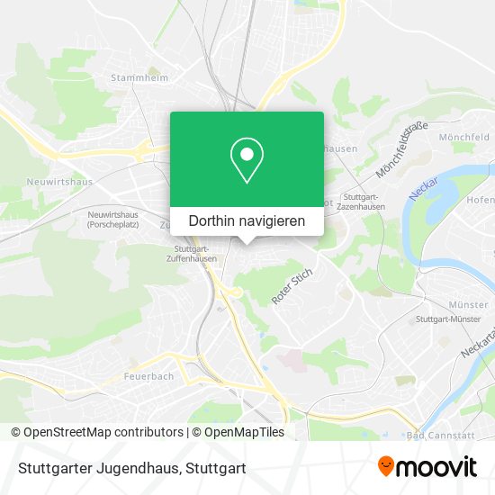 Stuttgarter Jugendhaus Karte