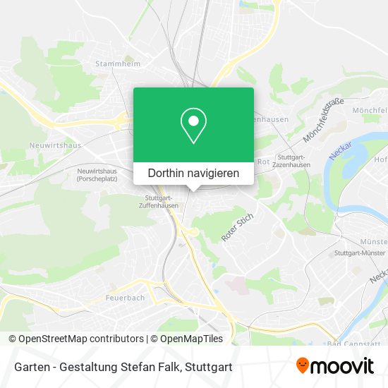 Garten - Gestaltung Stefan Falk Karte