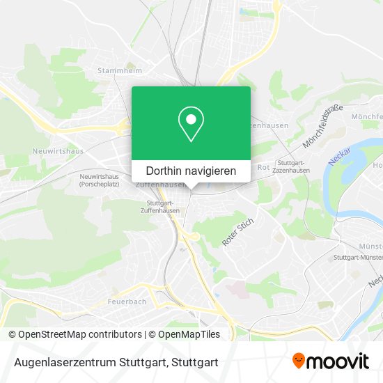 Augenlaserzentrum Stuttgart Karte