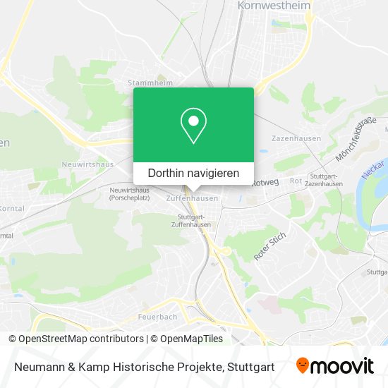 Neumann & Kamp Historische Projekte Karte