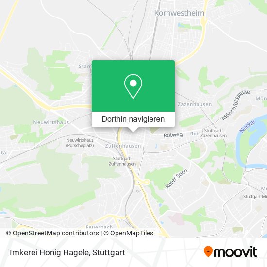 Imkerei Honig Hägele Karte