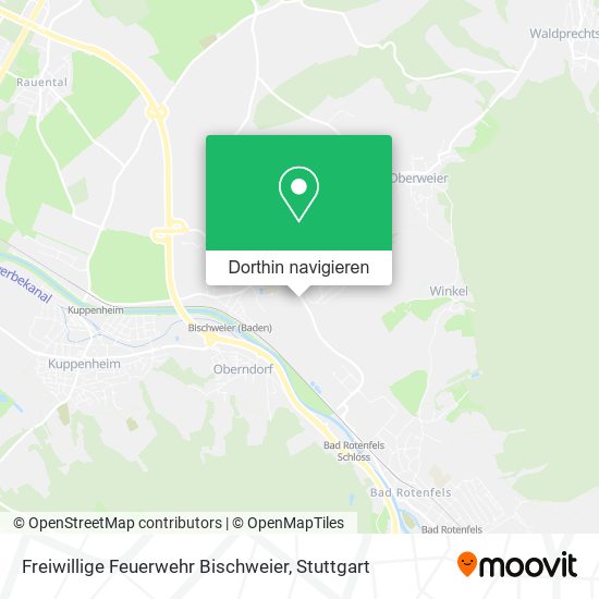 Freiwillige Feuerwehr Bischweier Karte