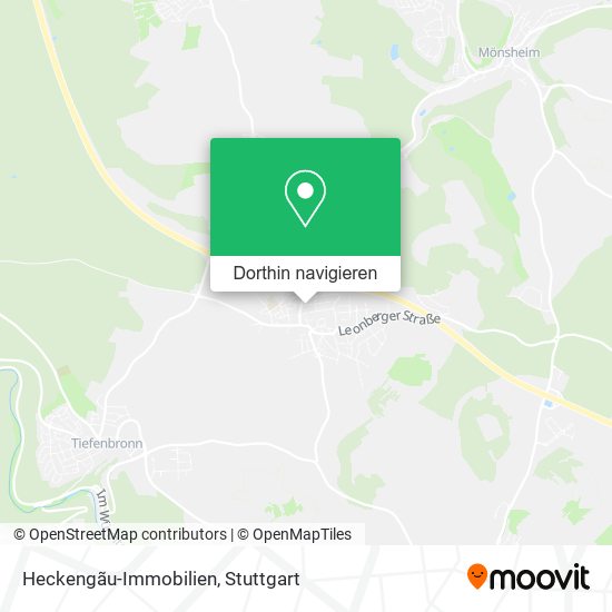 Heckengãu-Immobilien Karte