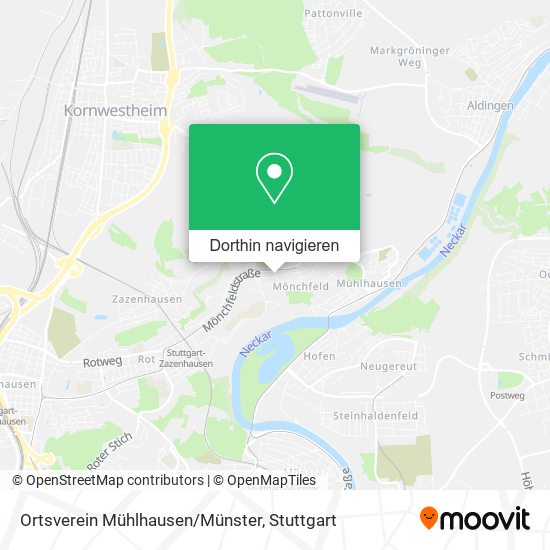 Ortsverein Mühlhausen/Münster Karte