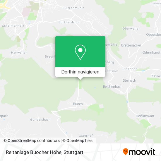 Reitanlage Buocher Höhe Karte