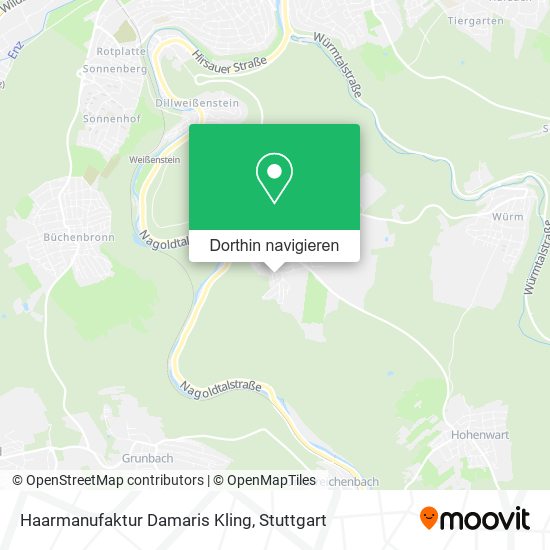 Haarmanufaktur Damaris Kling Karte