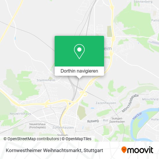 Kornwestheimer Weihnachtsmarkt Karte