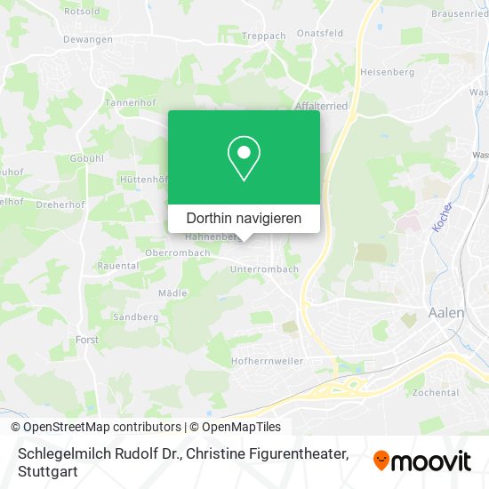 Schlegelmilch Rudolf Dr., Christine Figurentheater Karte