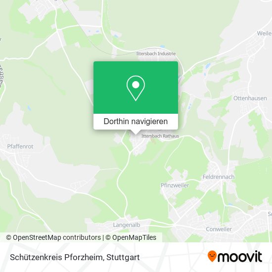 Schützenkreis Pforzheim Karte