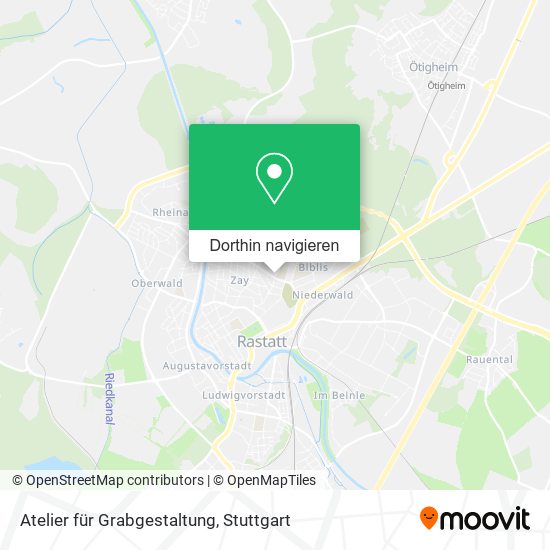 Atelier für Grabgestaltung Karte
