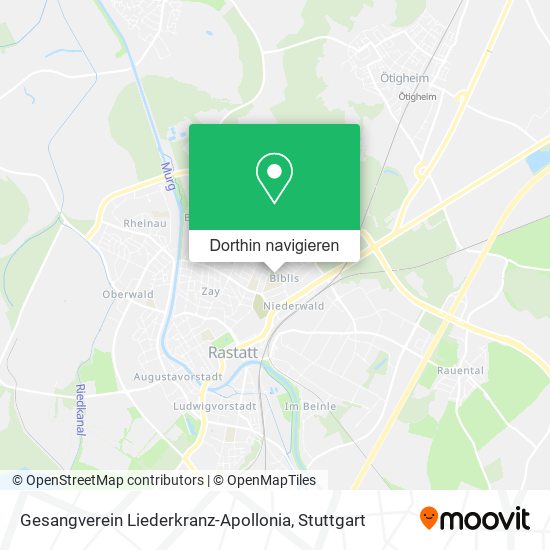 Gesangverein Liederkranz-Apollonia Karte