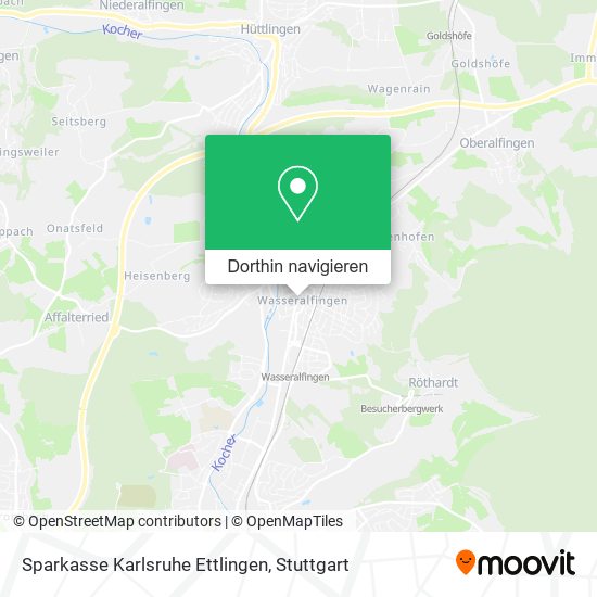 Sparkasse Karlsruhe Ettlingen Karte