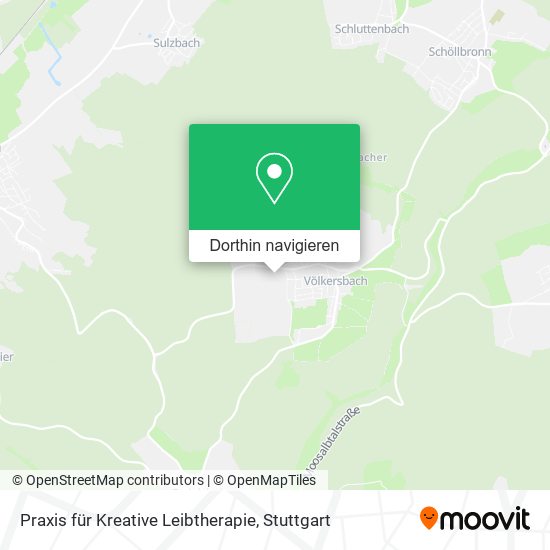 Praxis für Kreative Leibtherapie Karte