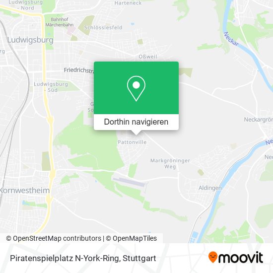 Piratenspielplatz N-York-Ring Karte
