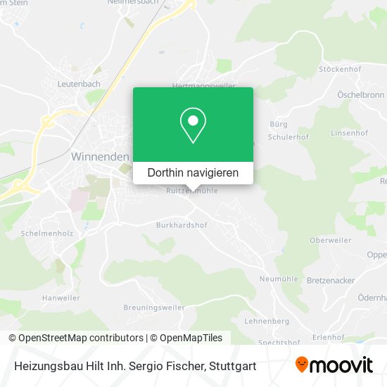 Heizungsbau Hilt Inh. Sergio Fischer Karte