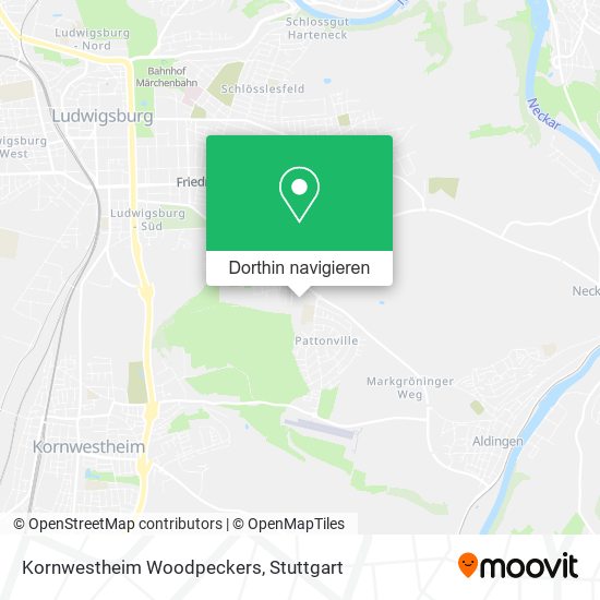 Kornwestheim Woodpeckers Karte