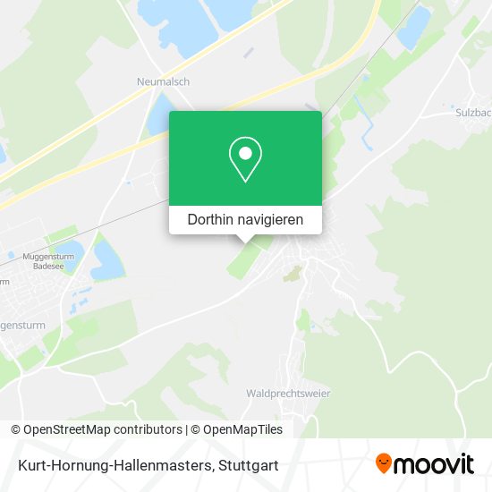 Kurt-Hornung-Hallenmasters Karte