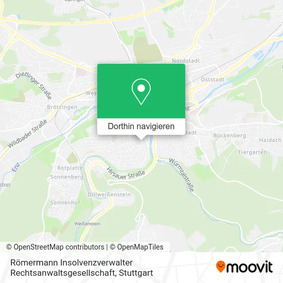 Römermann Insolvenzverwalter Rechtsanwaltsgesellschaft Karte