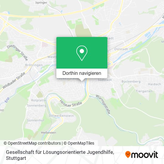 Gesellschaft für Lösungsorientierte Jugendhilfe Karte