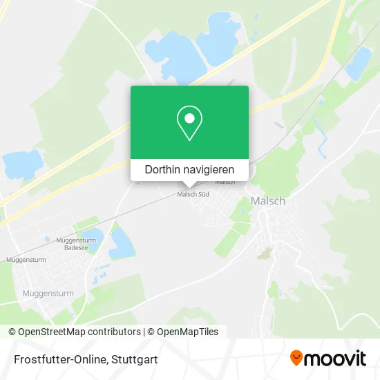 Frostfutter-Online Karte