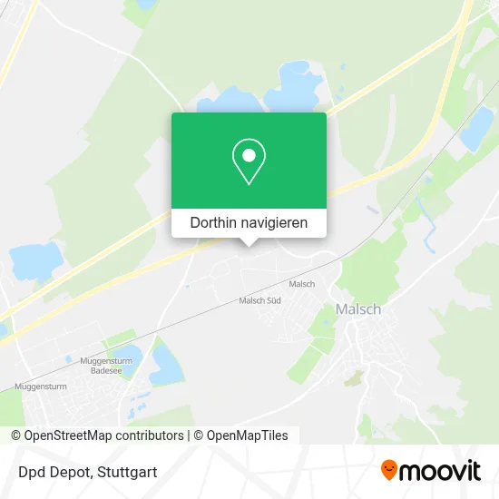 Dpd Depot Karte