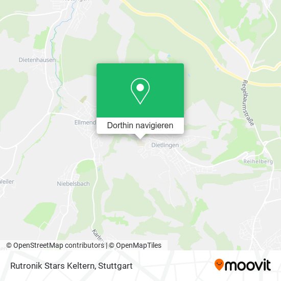 Rutronik Stars Keltern Karte