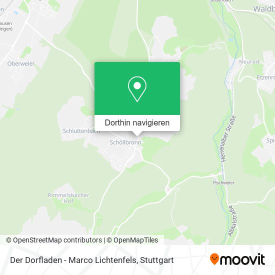 Der Dorfladen - Marco Lichtenfels Karte