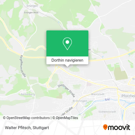 Walter Pfitsch Karte