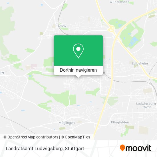 Landratsamt Ludwigsburg Karte