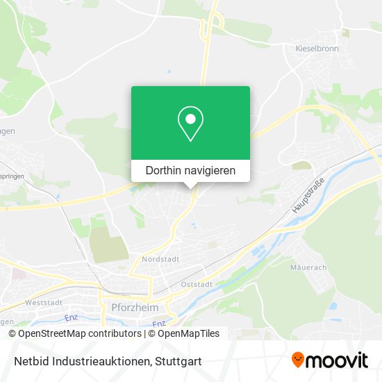 Netbid Industrieauktionen Karte