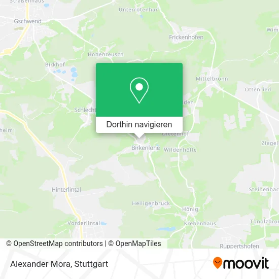 Alexander Mora Karte