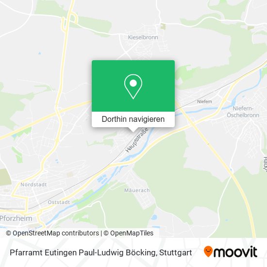 Pfarramt Eutingen Paul-Ludwig Böcking Karte