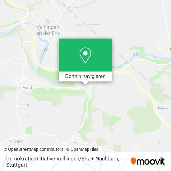 Demokratie-Initiative Vaihingen / Enz + Nachbarn Karte